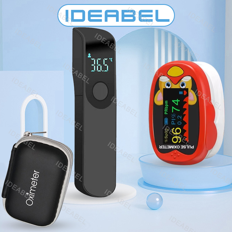 Industrial Laser Temperature - USB مقياس التأكسج إصبع الطبية الأشعة
