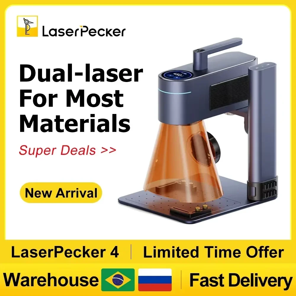 Laser Marking Machine - آلة النقش بالليزر LASERPECKER 4 LP4