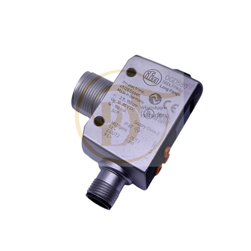 Industrial Laser Distance Sensor - مستشعر المسافة IFM OGD580، مستشعر قياس