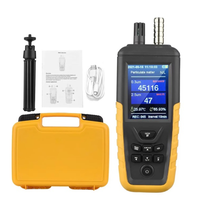 Industrial Laser Temperature - جهاز قياس جودة الهواء PM2.5 وPM10،