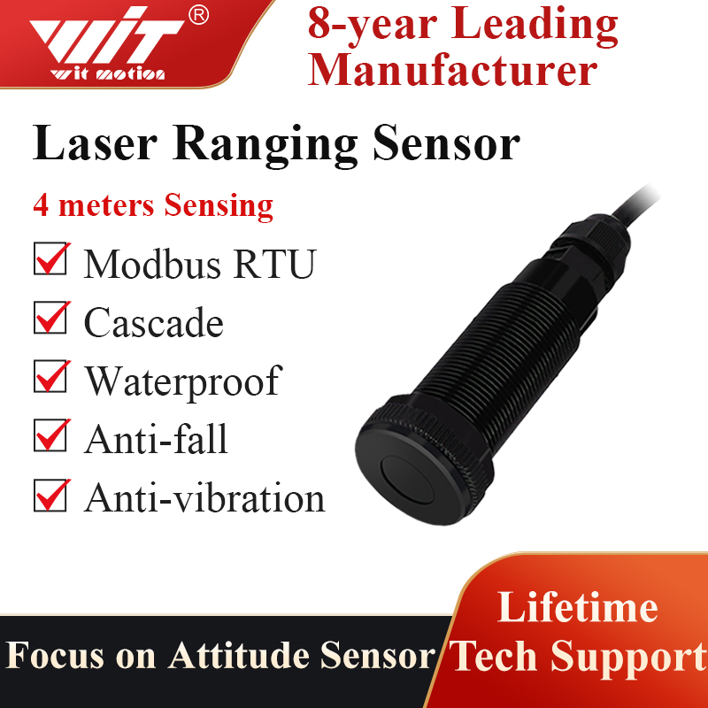 Industrial Laser Distance Sensor - وحدة استشعار المسافة بالليزر WT53R بتقنية