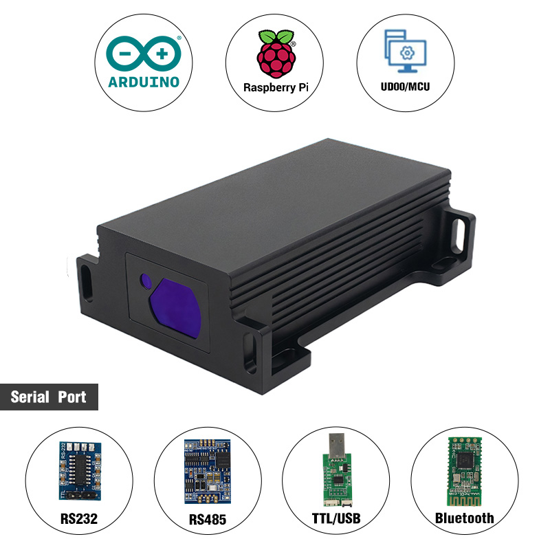 مستشعر ليزر جديد لقياس المسافة - مراجعة Industrial Laser Distance Sensor وسعره