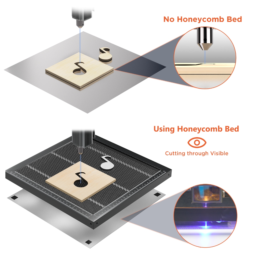 ACMER طاولة العمل العالمي العس - مراجعة Fiber Laser Cutting Machine وسعره
