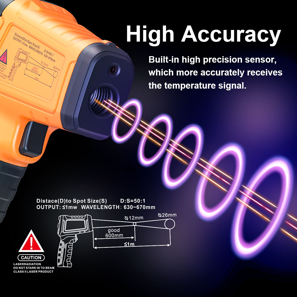 DT1000 DT1600 ميزان الحرارة با - مراجعة Industrial Laser Temperature وسعره