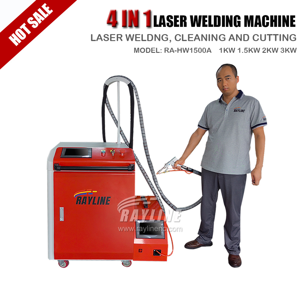 2025 آلة ليزر 4 في 1 آلة لحام  - مراجعة Fiber Laser Cutting Machine وسعره