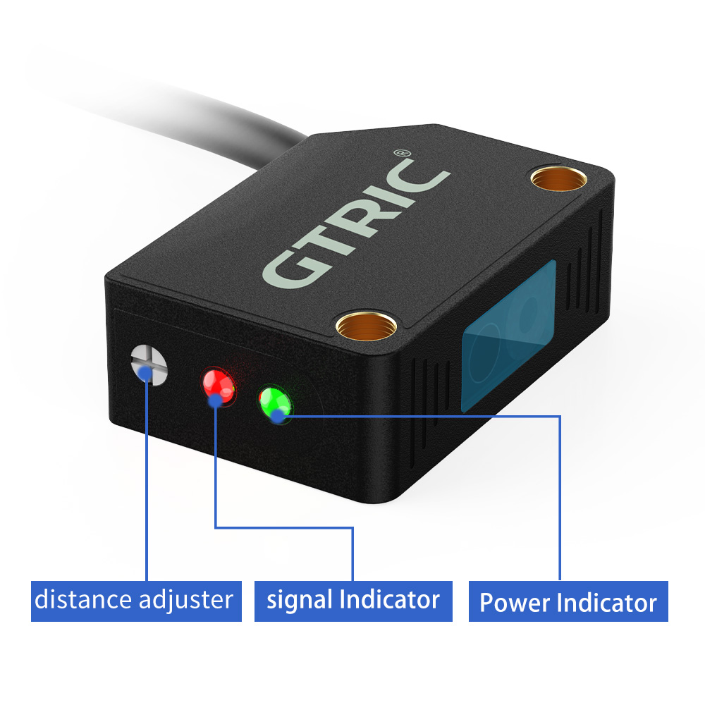 أجهزة استشعار كهروضوئية ليزر م - مراجعة Industrial Laser Distance Sensor وسعره