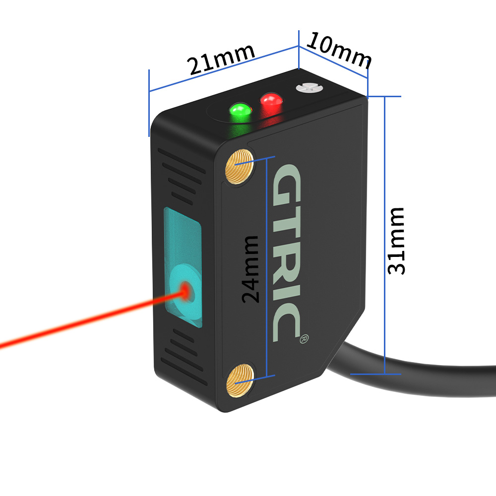 أجهزة استشعار كهروضوئية ليزر م - مراجعة Industrial Laser Distance Sensor وسعره