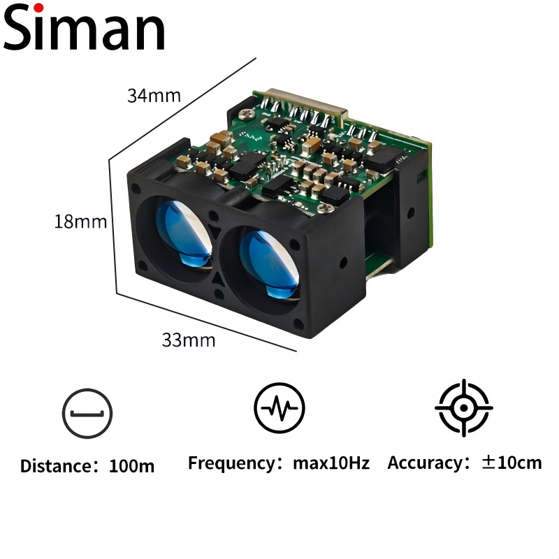 وحدة قياس المسافة بالليزر عالي - مراجعة Industrial Laser Distance Sensor وسعره