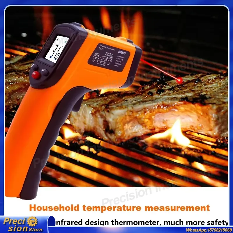 مقياس حرارة بالأشعة تحت الحمرا - مراجعة Industrial Laser Temperature وسعره