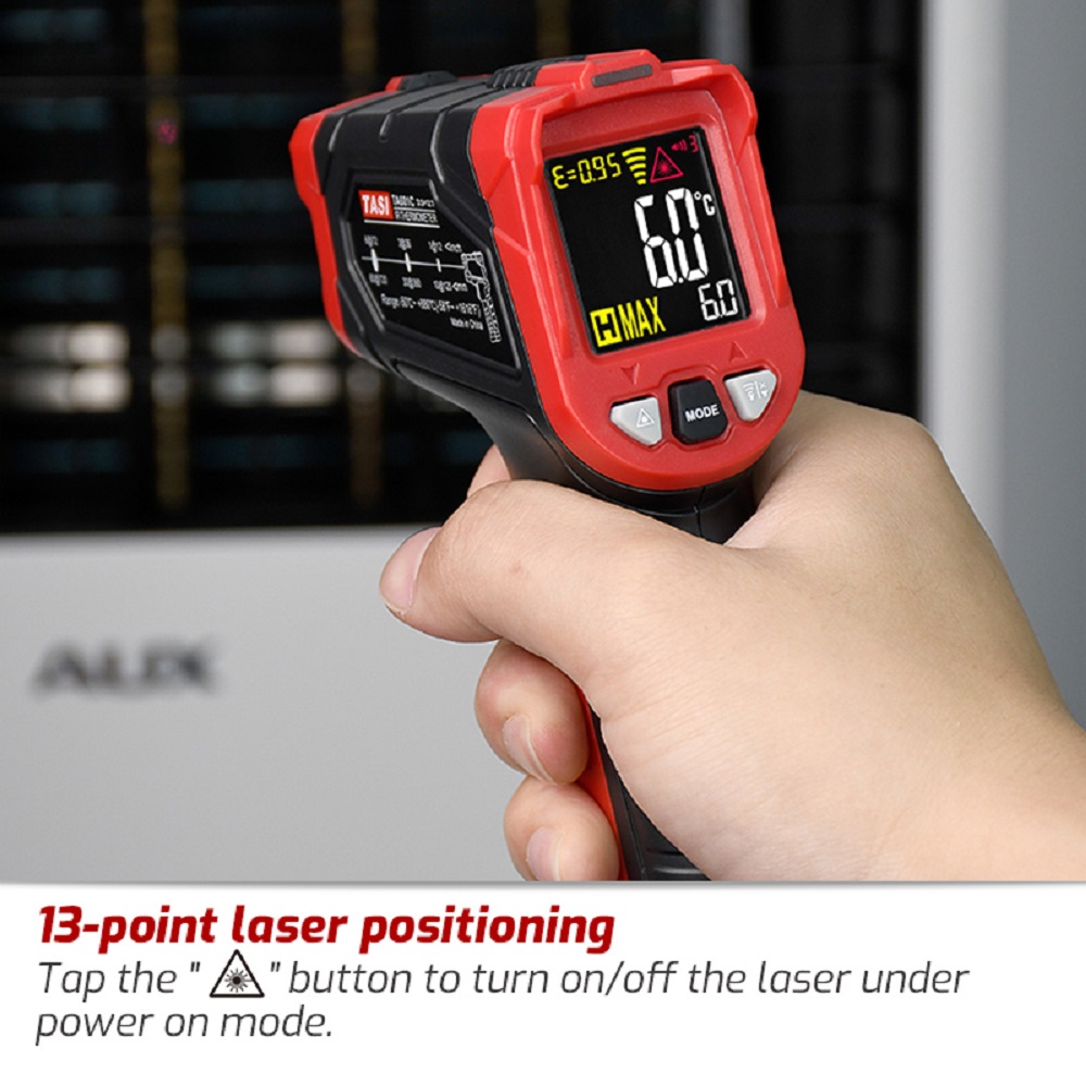 مقياس الحرارة بالأشعة تحت الحم - مراجعة Industrial Laser Temperature وسعره